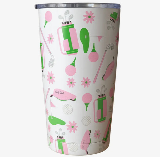 Par-Tee in Pink Tumbler