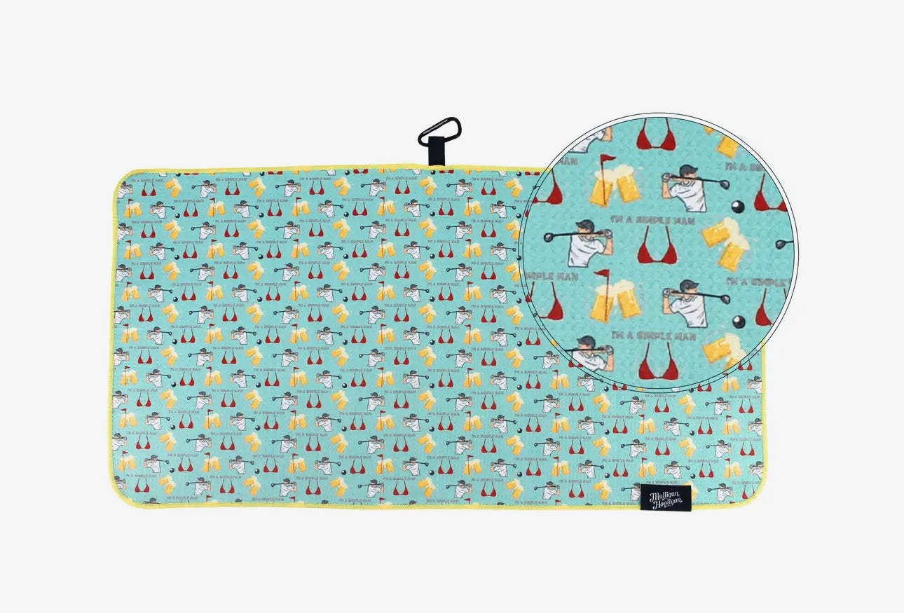 Microfiber Golf Towel - assorted design